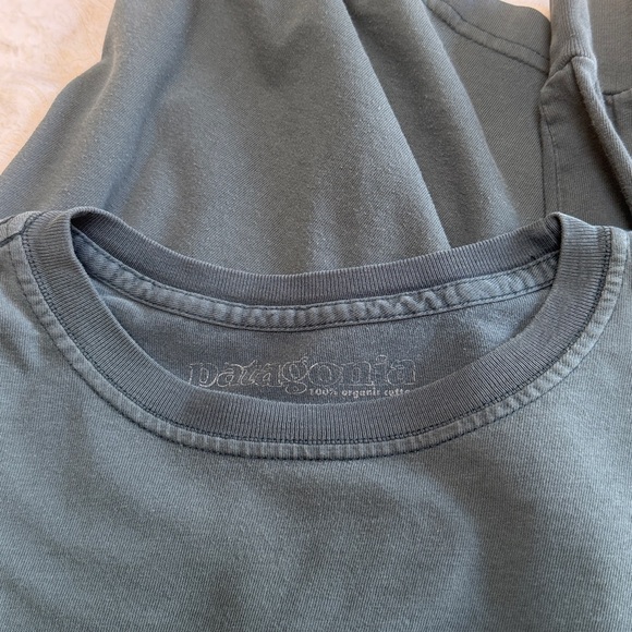 Patagonia Vintage Hiroshige Japanese Woodblock North Sea Hokusai Wave Tee size M - Picture 6 of 7